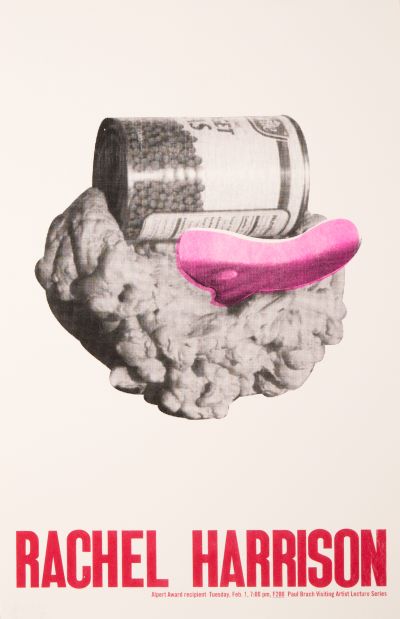 CalArts poster: Rachel Harrison (2/3) by Scott Barry 