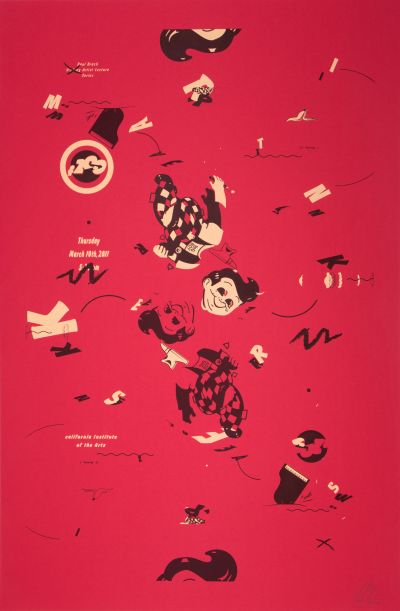 CalArts poster: Martin Kersels by Jesse Lee Stout 