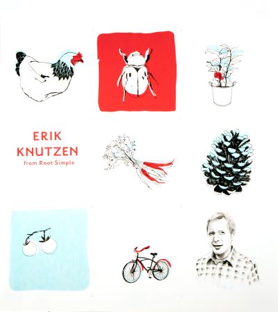 CalArts poster: Erik Knutzen from Root Simple by Andelee Lin Tiffanie Tran 