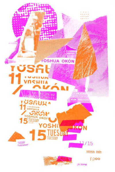 CalArts poster: Yoshua Okón by Kat Dickinson Scott Massey 