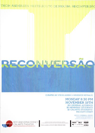 CalArts poster: REDCAT: Reconversão by Cathy Kangwon Lee Sarah Shoemake 