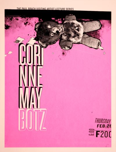 CalArts poster: Corinne May Botz by David Robinson 