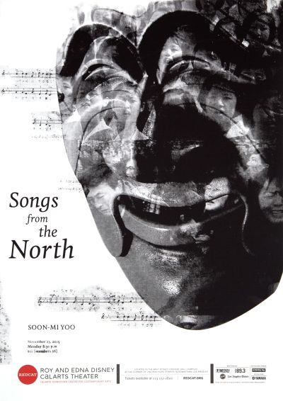CalArts poster: REDCAT: Songs from the North by Paul Um Sam Jung 