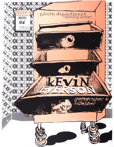 CalArts poster: Kevin Everson by Ana Llorente 