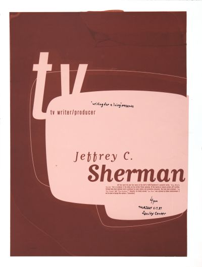 CalArts poster: Jeffrey C. Sherman by 