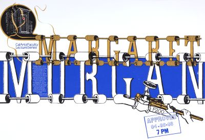 CalArts poster: Margaret Morgan by Ana Llorente 