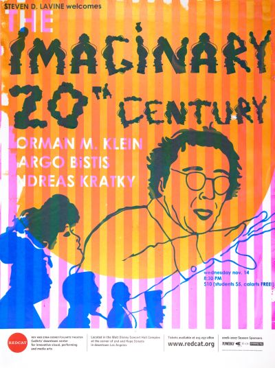CalArts poster: REDCAT: The Imaginary 20th Century by Anne Cote 