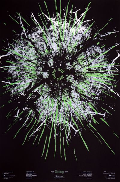 CalArts poster: 2011 CalArts Halloween: Haunted School House by Augusto Piccio 