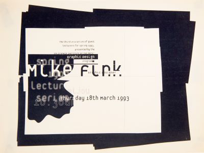 CalArts poster: Mike Fink by Conor Mangat 