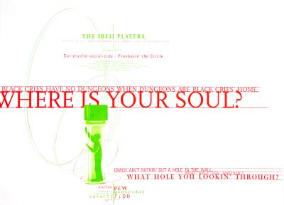 CalArts poster: Where Is Your Soul? by Jim Baehr 