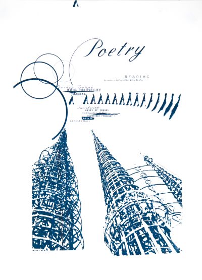 CalArts poster: Sheets of Sound, Waves of Images by Joel Decker 