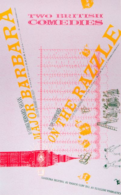 CalArts poster: Two British Comedies by 