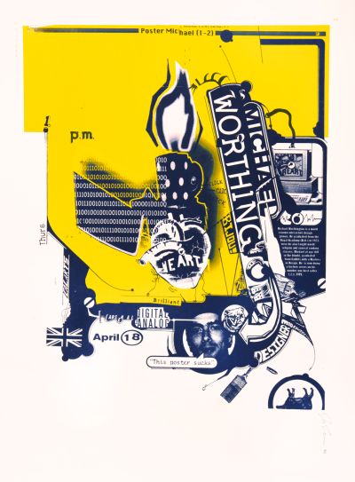 CalArts poster: Michael Worthington by Joseph Monnens 