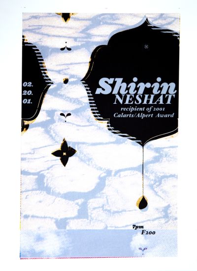 CalArts poster: Shirin Neshat by Suthada Wadkhien 