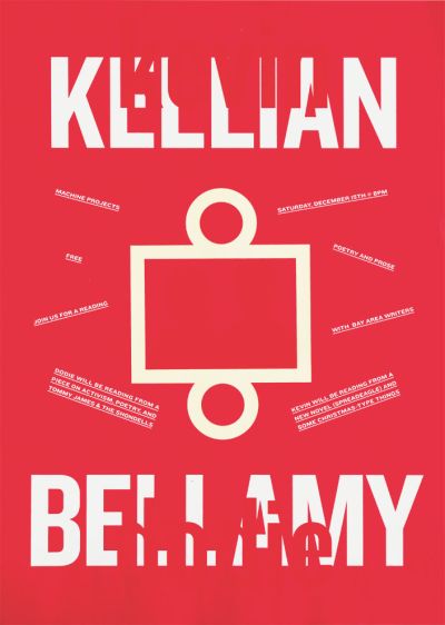 CalArts poster: Kellian and Bellamy by Alex Pines Thea Lorentzen 