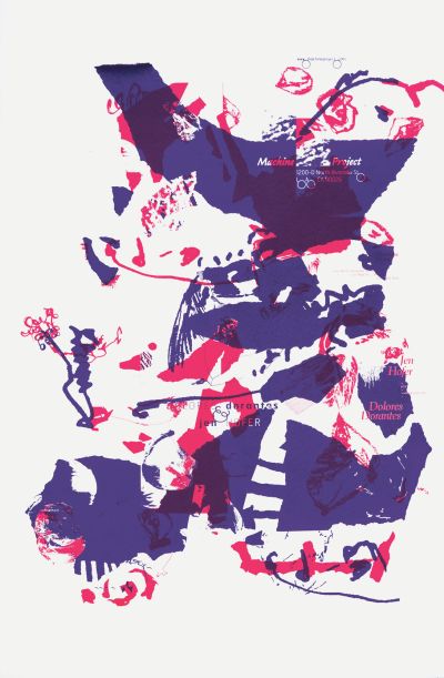CalArts poster: Dolores Dorantes and Jen Hofer by Calvin Rye Cathy Kangwon Lee 