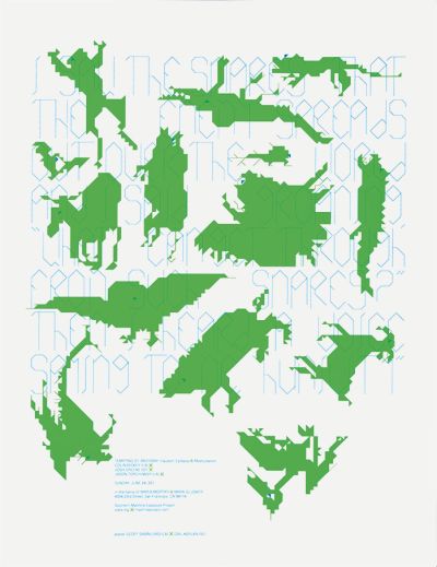 CalArts poster: Tempting St Anthony by Gail Swanlund Geoff Kaplan 