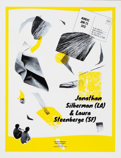 CalArts poster: Jonathan Silberman and Laura Steenberge by Tiffanie Tran 