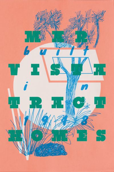 CalArts poster: Mar Vista Tract Homes by Tiffanie Tran 