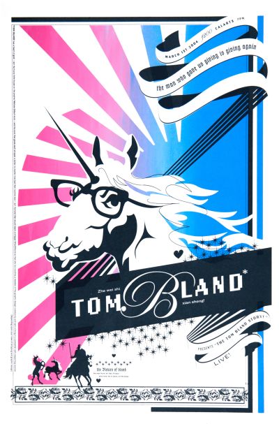 CalArts poster: Tom Bland by Peter Kaplan 