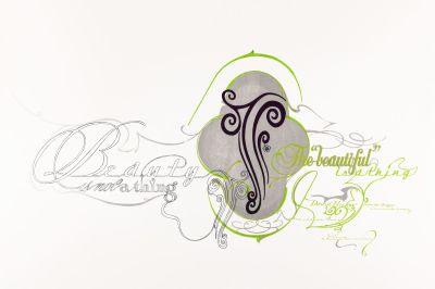 CalArts poster: Beauty Is Not A Thing The “Beautiful” Is A Thing by HweeMin Loi 