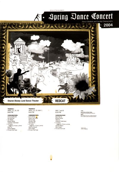 CalArts poster: Spring Dance Concert by 