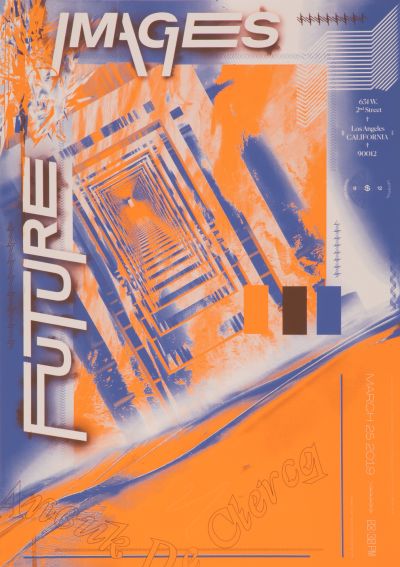 CalArts poster: Future Images by Alex Cerutti 