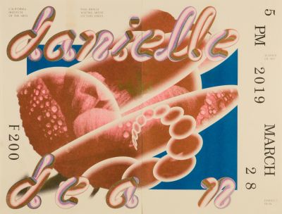 CalArts poster: Danielle Dean by Christina Huang 