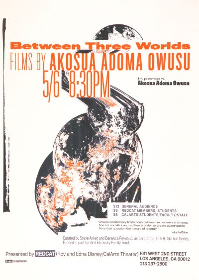 CalArts poster: Between Three Worlds by Trey Brothers 