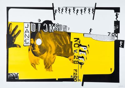 CalArts poster: Jane Dickson by Joseph Monnens 