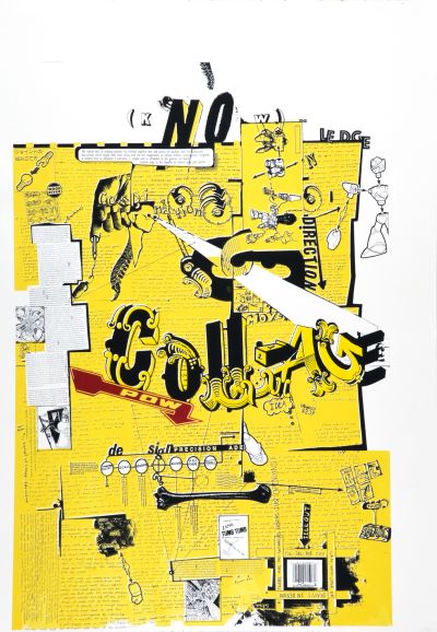CalArts poster: Know Collage by Joseph Monnens 