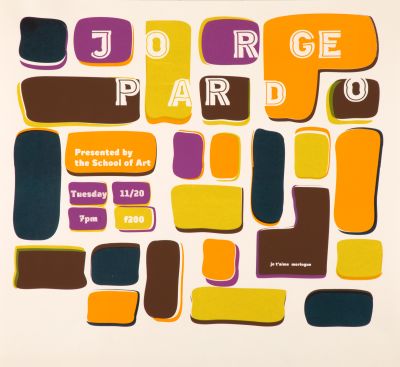 CalArts poster: Jorge Pardo by Stuart Smith 