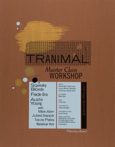 CalArts poster: Tranimal by Caryn Aono 