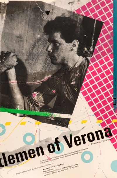 CalArts poster: Gentlemen of Verona by Kevin Hosmann 