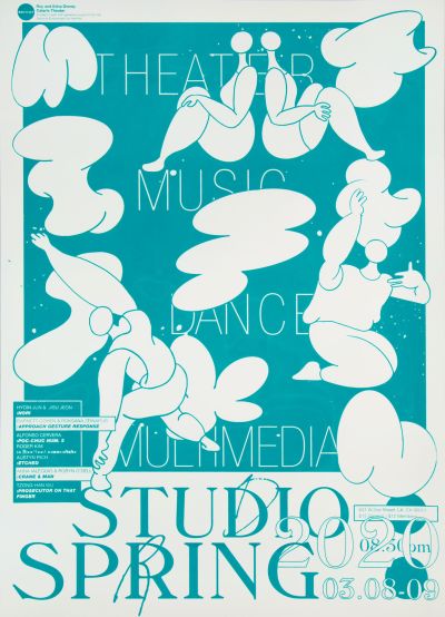 CalArts poster: Studio Spring by Jenna Ryu 