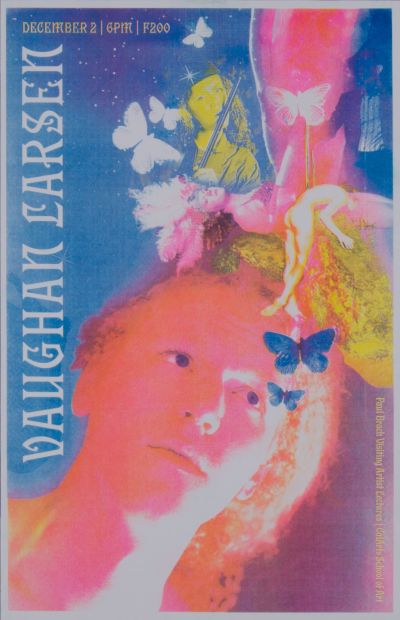 CalArts poster: Vaughan Larsen by Emma Mazzuca 
