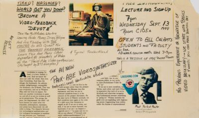 CalArts poster: Video Feedback Devoté by 