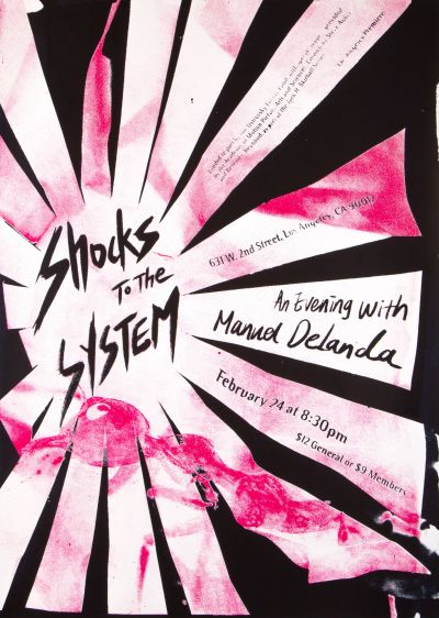 CalArts poster: Shocks to the System by Yura Seo Melody Ou 