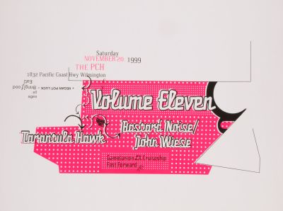 CalArts poster: Volume Eleven by 