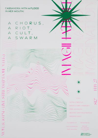CalArts poster: Cassandra With A Flood In Her Mouth by Hansol Chung 
