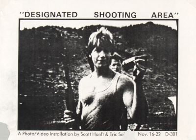 CalArts poster: Designated Shooting Area by 