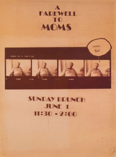 CalArts poster: A Farewell To Moms by 