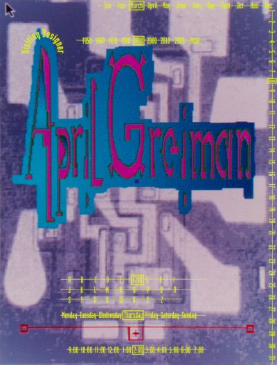 CalArts poster: April Greiman by 
