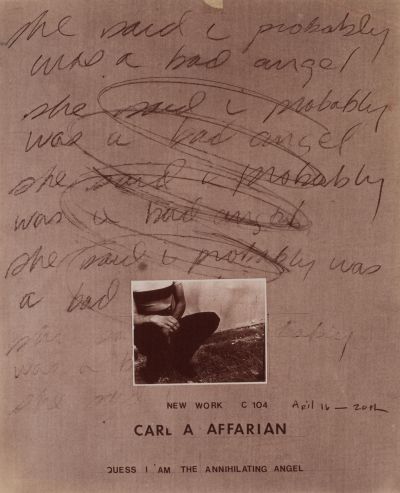 CalArts poster: Carl A Affarian by 