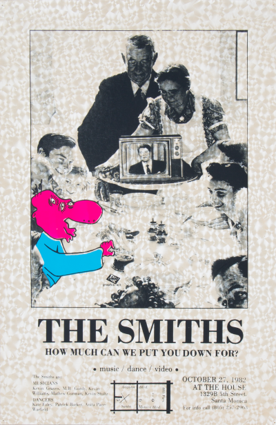CalArts poster: The Smiths by Michael Brewer 