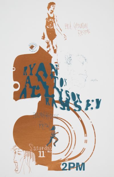 CalArts poster: BFA Graduation Recital by 