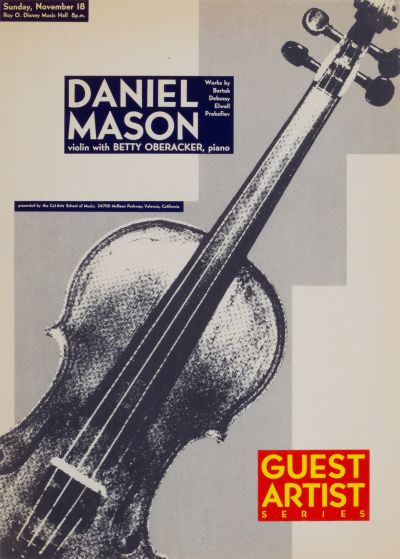 CalArts poster: Daniel Mason by 