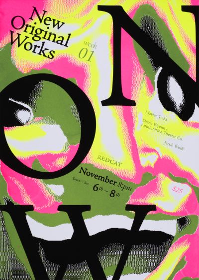 CalArts poster: Now 2025: Week One by Arlo Robbins Clint Kessler 