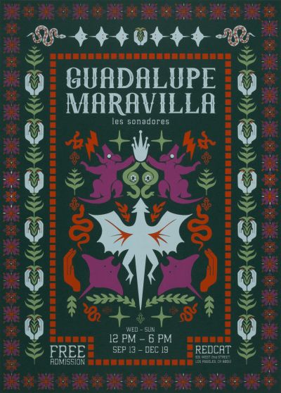 CalArts poster: Guadalupe Maravilla by Kora Chiu 
