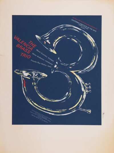 CalArts poster: The Valencia Brass Trio by 